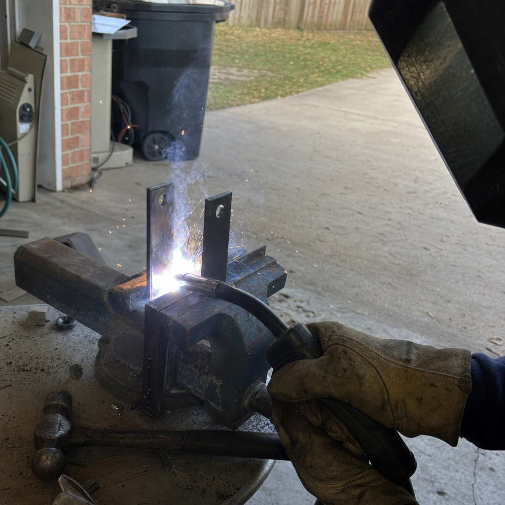 Professional welding metal gate components and steel parts