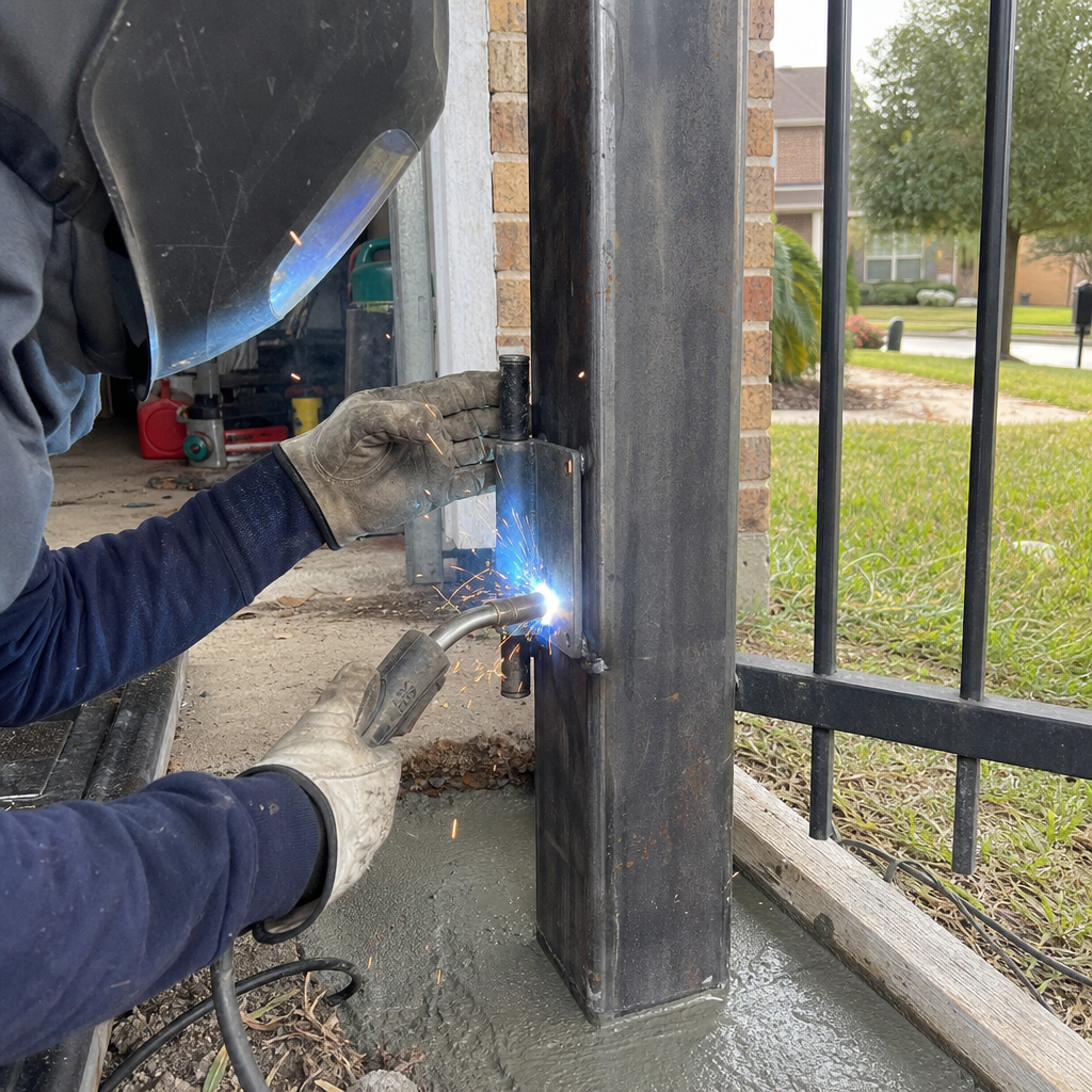 Pedestrian Gate Installation