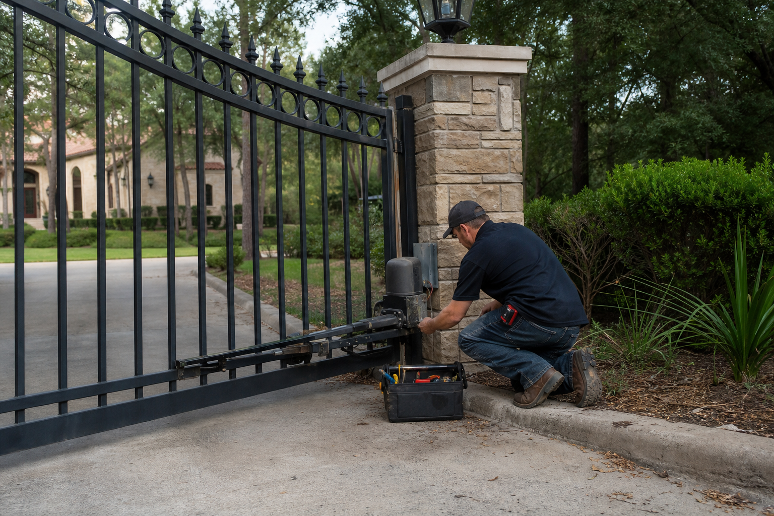 Emergency Gate Repair Near Me: What Houston Homeowners Should Do First