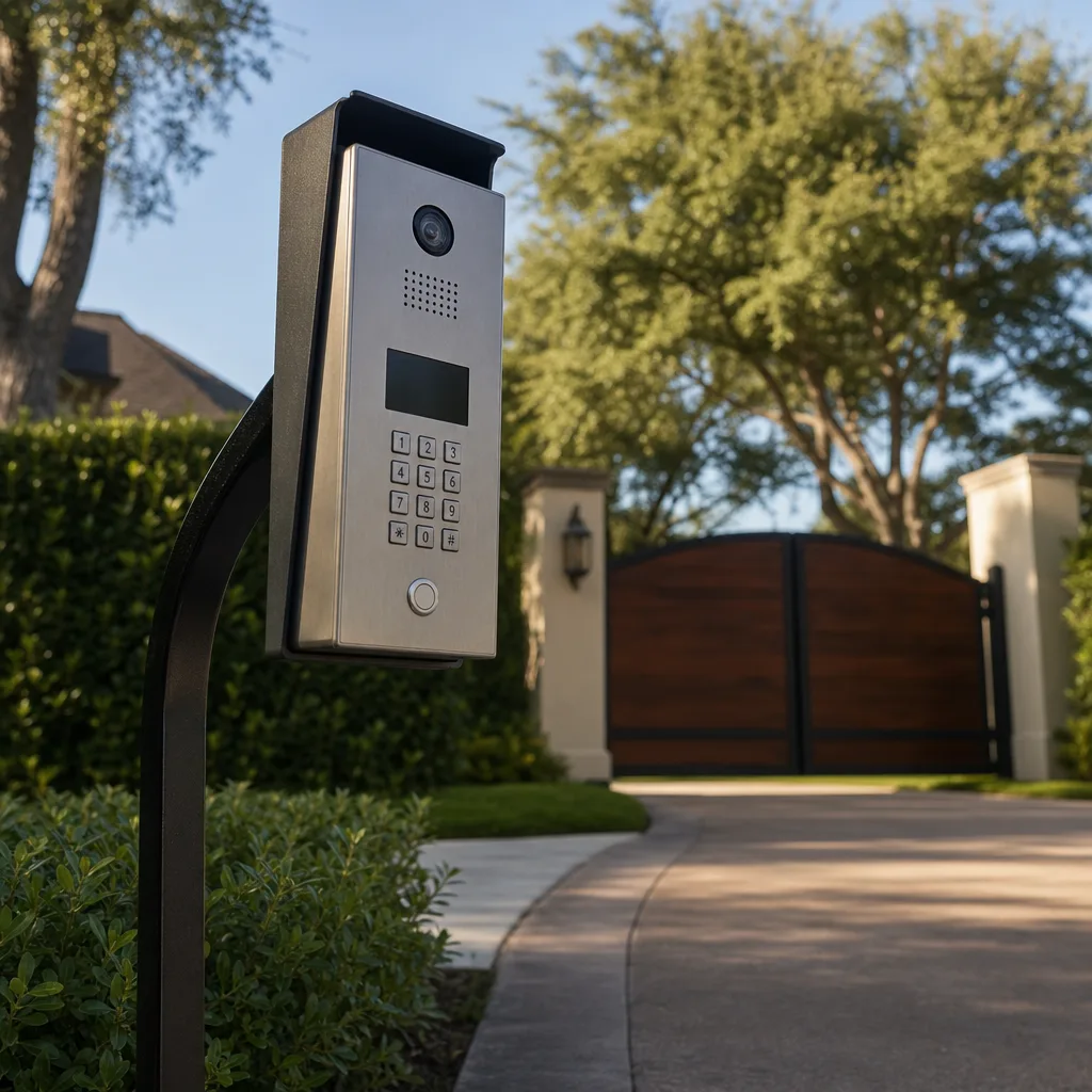 Illustration for gate repair in Cinco Ranch